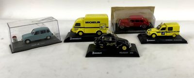 Michelin, lot de 3 véhicules miniatures : Renault Galion, Ci… - Photo 1