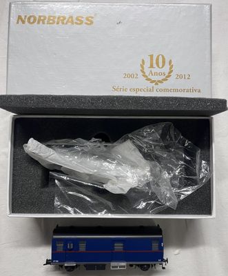 HO – NORBRASS – Wagon fourgon DFV 702 – Commémoratif pour les 10 ans 2 - Photo 1