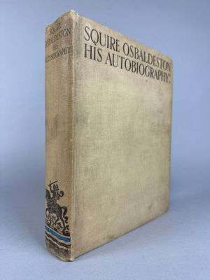 OSBALDESTON (G.). Squire Osbaldeston. His Autobiography edit…