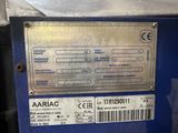 a close up of a label on the side of a machine