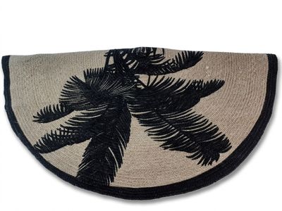 DOUCEUR D'INTÉRIEUR - Ce tapis circulaire Tropic Nature poss…