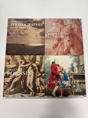 trois livres consacrés à la vie et à l'œuvre d'un photographe