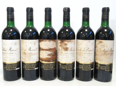 6 Blles CH. BONNET St Emilion GC 1985 - Photo 1