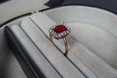 Bague Argent 800 Avec Pierre D'amazonite Verte - Taille 52, Forme Marquise - Occasion En Bon état