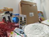 a pile of items that are sitting on a table