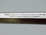 a close up of a metal object with a message on it