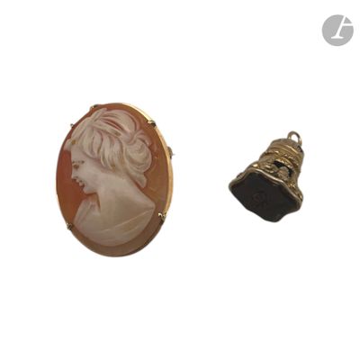 l'image d'une photo représentant une femme tenant une cloche sur fond blanc