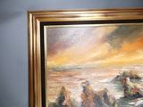 a picture of a painting hanging on the wall