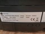 a label on the back of a printer that is on a table