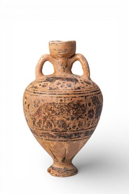 Amphoriskos EN Terre Cuite DE L'Etrusco-Corinthe Avec Animau…
