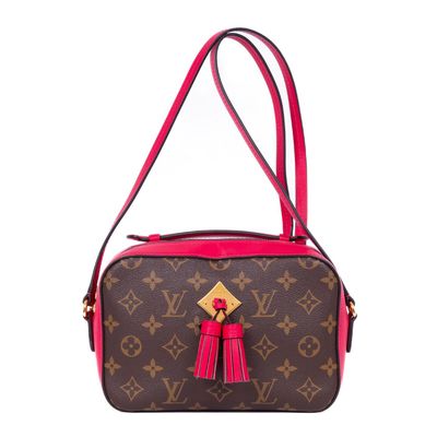 LOUIS VUITTON - SAC à main modèle "Saintonge" en toile Monog…
