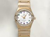 an image of a close up of a wrist watch with a diamond bezel