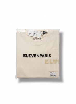 a white t - shirt with the slogan eleven paris on it
