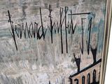 a picture of a painting with writing on it