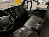a dirty seat in the driver ' s seat of a truck