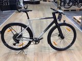 a bike that is sitting on the floor in a store