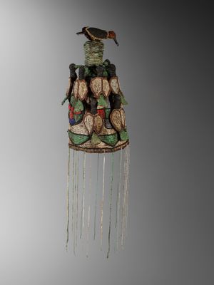 COIFFE DE REINE Yoruba, Nigéria