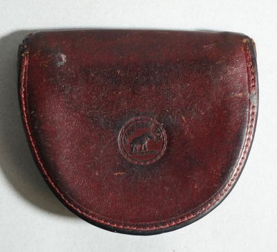 ELEPHANT Porte-monnaie en cuir rouge