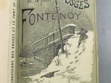 an open book with a picture of a boat in the water