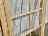 a picture of a picture of a window made out of wood