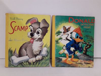 deux livres pour enfants consacrés à Donald le chien et à Donald le canard