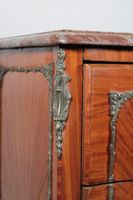 Petite commode en bois de placage ouvrant par deux tiroirs e… (photo 5)