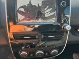 a picture of a car dashboard with a broken screen