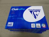 a close up of a box of clairefontaine on a table