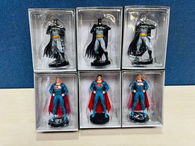 (x6) Figurine DC 14cm Batman / Superman (A1) - Photo 1
