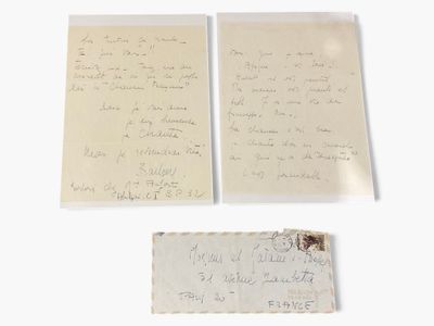 a close up of a piece of paper with writing on it