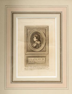an old picture of a portrait of a man in a frame