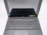 a laptop that has a keyboard on top of it