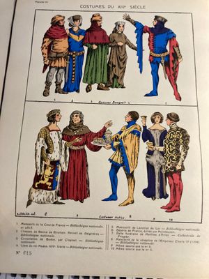 CARLIER (Alfred): Histoire du costume civil en France.
