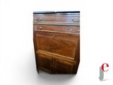 an image of a wooden dresser with drawers and drawers on top of it