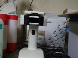 an image of a scale on a counter in a room