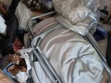 a pile of stuff that is sitting on the floor