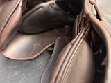 a pair of shoes that are sitting in a bag