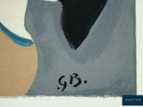 a picture of a painting of a man with a hat on