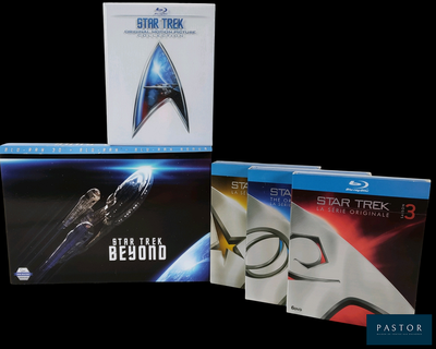 trois Blu-ray de Star Trek, et le prochain est un film Star Trek