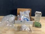 a box of items that are sitting on a table