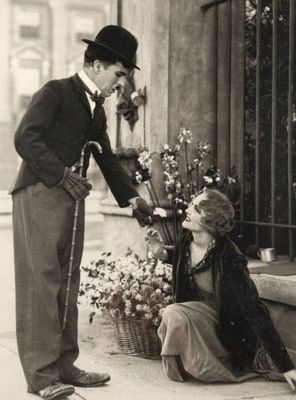 Charlie Chaplin & Virginia Cherrill « Les lumières de la vil…
