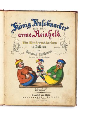 an old children ' s book with a picture of a man and a woman sitting on a bench