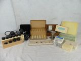 a lot of items that are sitting on a table