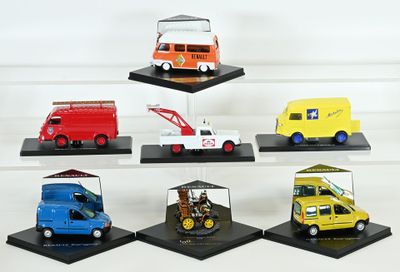 RENAULT COLLECTION, ELIGOR,7 voitures au 1/43ème, état neuf en boite p