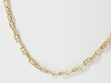a close up of a gold chain necklace on a mannequin mannequin mannequin mannequin mannequin mannequin mannequin mann