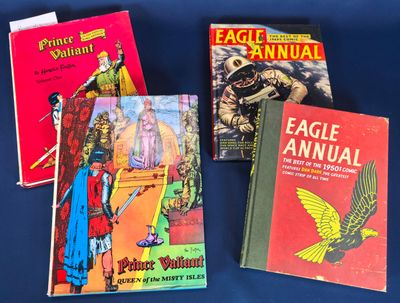 Lot de BD Prince Valiant et Eagle Annual - en anglais