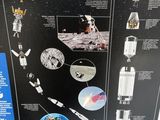 une image représentant une photo d'une station spatiale avec des navettes spatiales et d'autres éléments liés à l'espace
