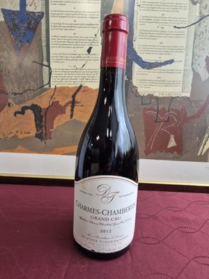 1 bt CHARMES-CHAMBERTIN Grand Cru 2012 Domaine Dupont-Tisser…