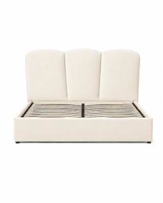 28 / Lit coffre 140 x 190 EVA design capitonné 3 panne…