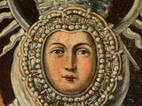 an image of a painting of a woman with a crown on her head